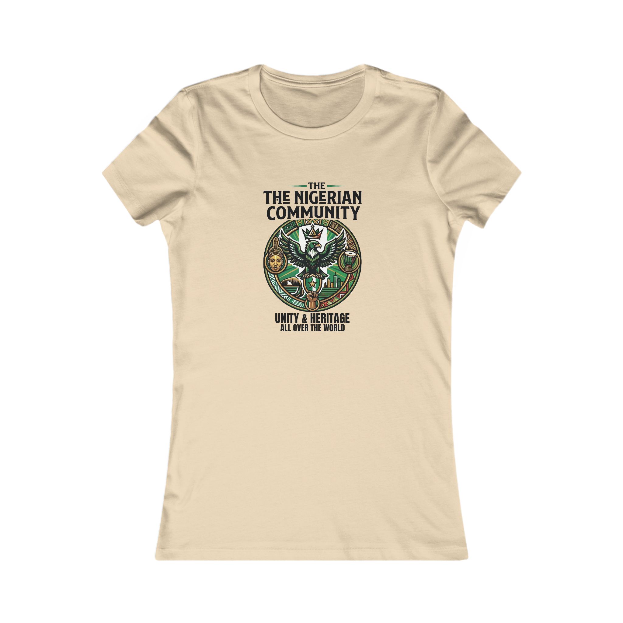 Women's Unity & Heritage Graphic Tee | The Nigerian Community - Image 5
