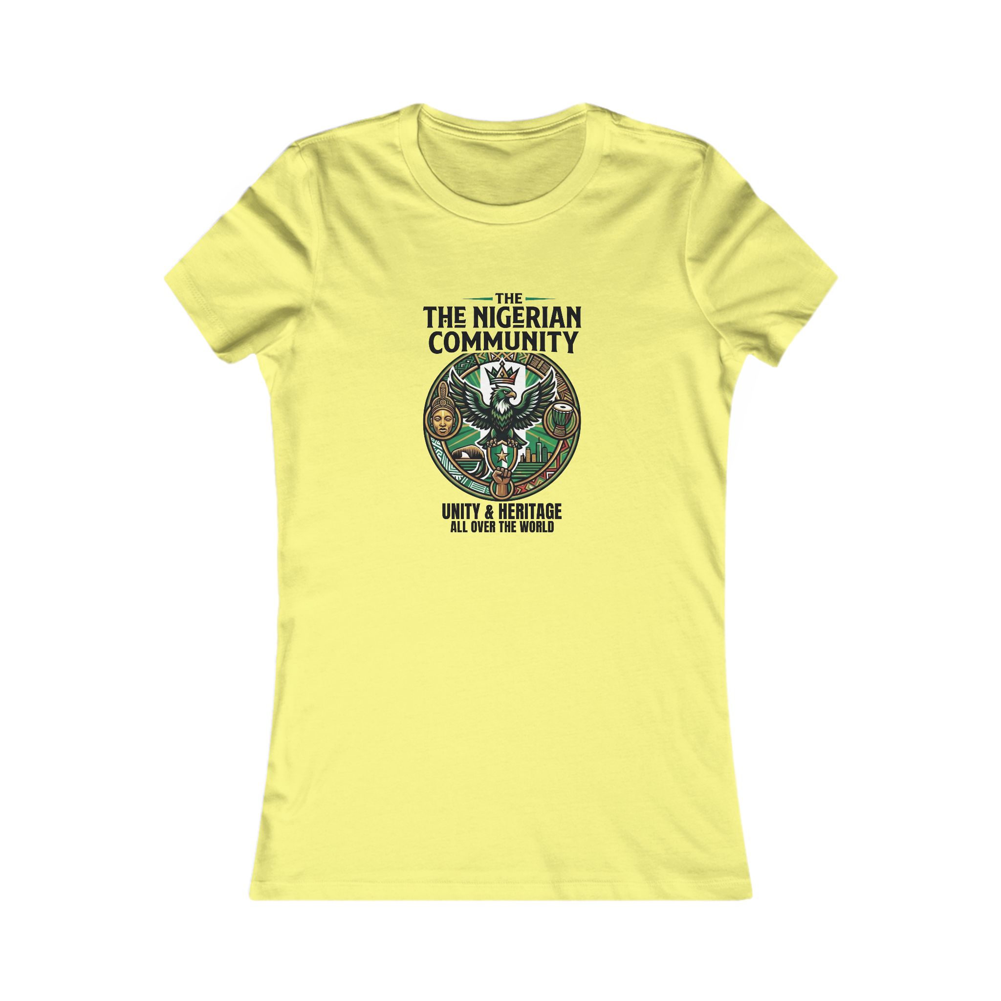 Women's Unity & Heritage Graphic Tee | The Nigerian Community - Image 8