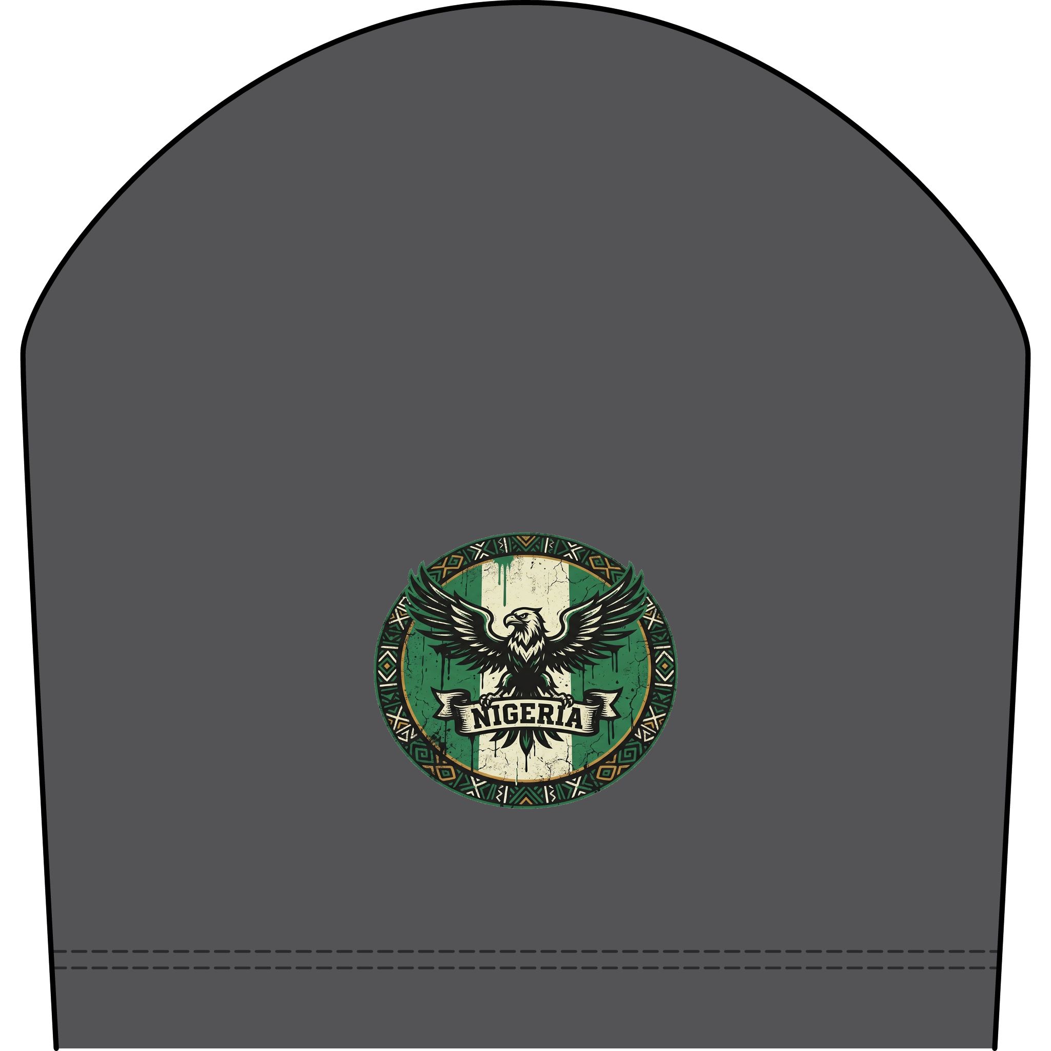 The Diaspora Crown Shield V-Neck Dark Tee - Image 12